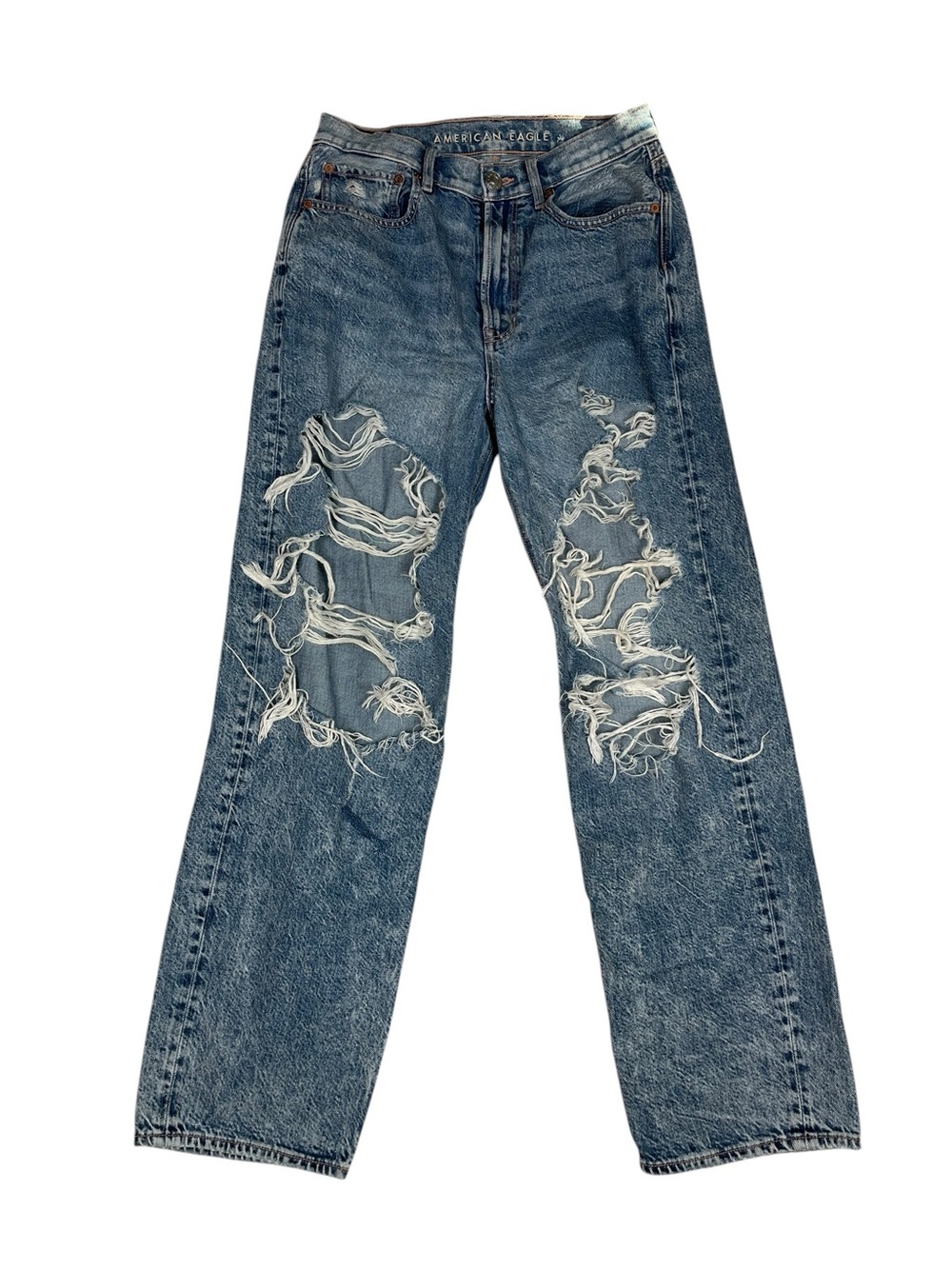 American Eagle Baggy Ripped Jeans